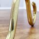 Brass psyched mirror 160x29cm