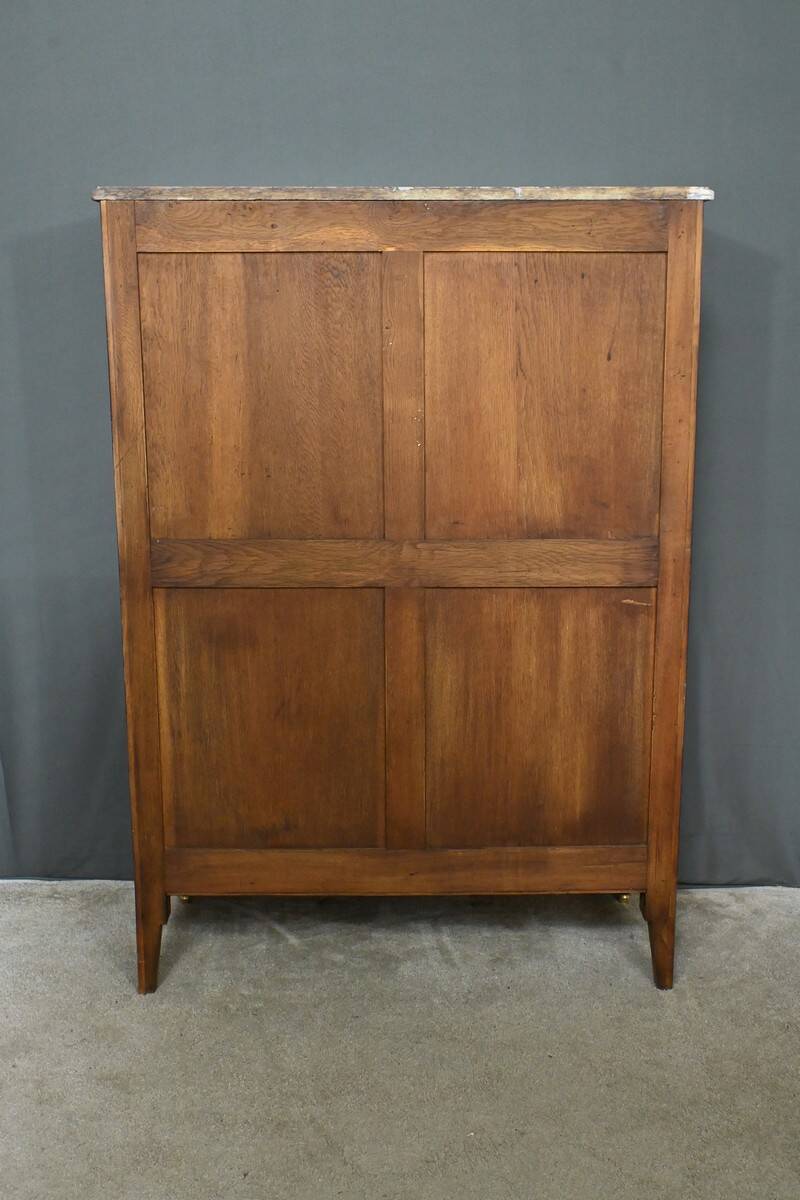 Rosewood and Mahogany Bookcase, Louis XVI Style – Early 20th Century