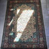 Tapis soie cachemire