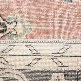 Pale Red & Cream Classic Vintage Rug, 202x325Cm