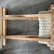 Tabouret bois et corde