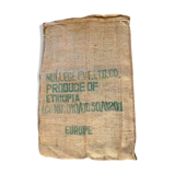Ethiopia coffee jute bag
