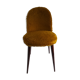 Vintage mustard barrel chair