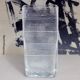 Large glass vase by Christer Sjögren for Lindshammar Glasbruk 1970