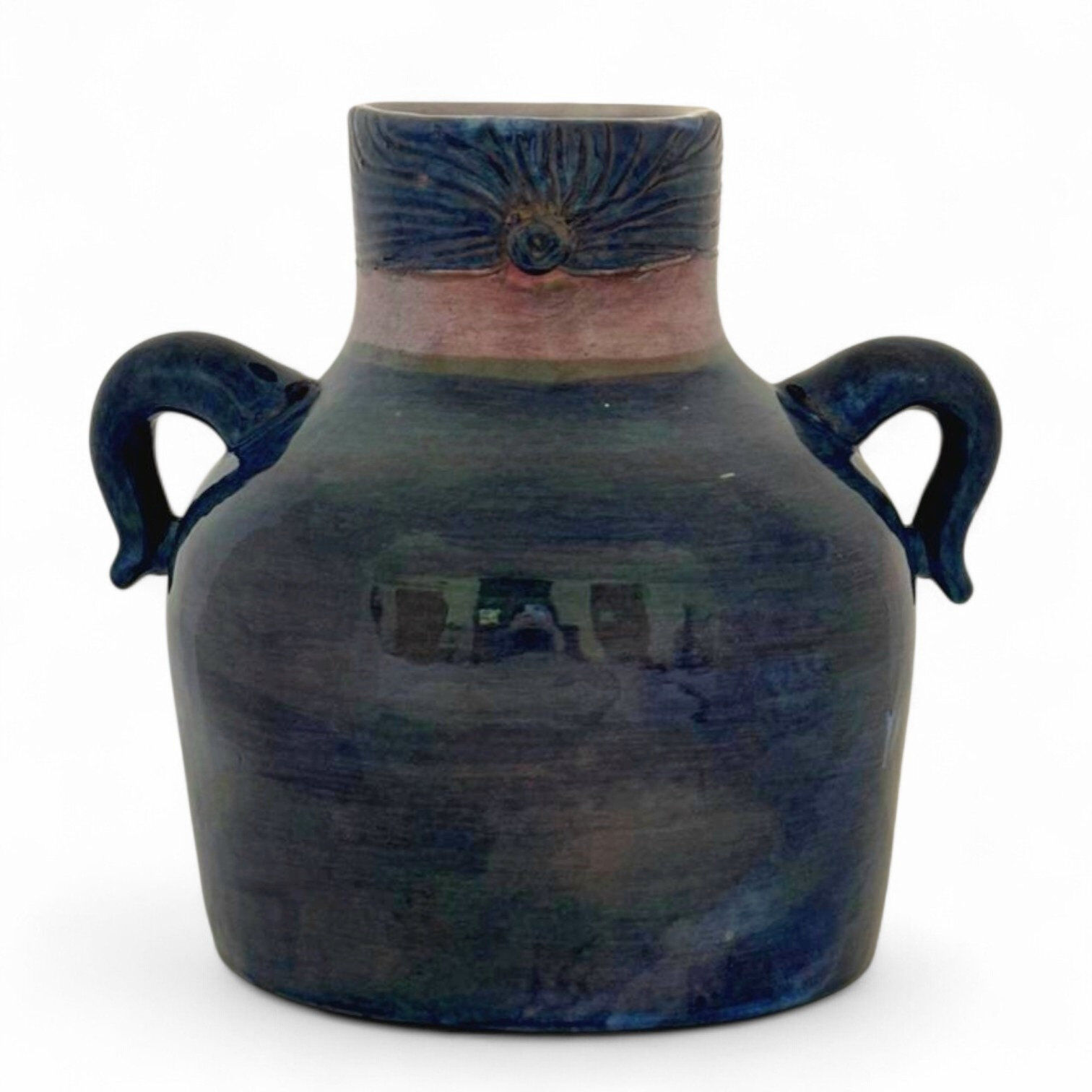 Robert and Jean Cloutier, anthropomorphic vase with a female face, circa 1958–1965.