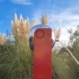 Massive vintage eyes ball lamp