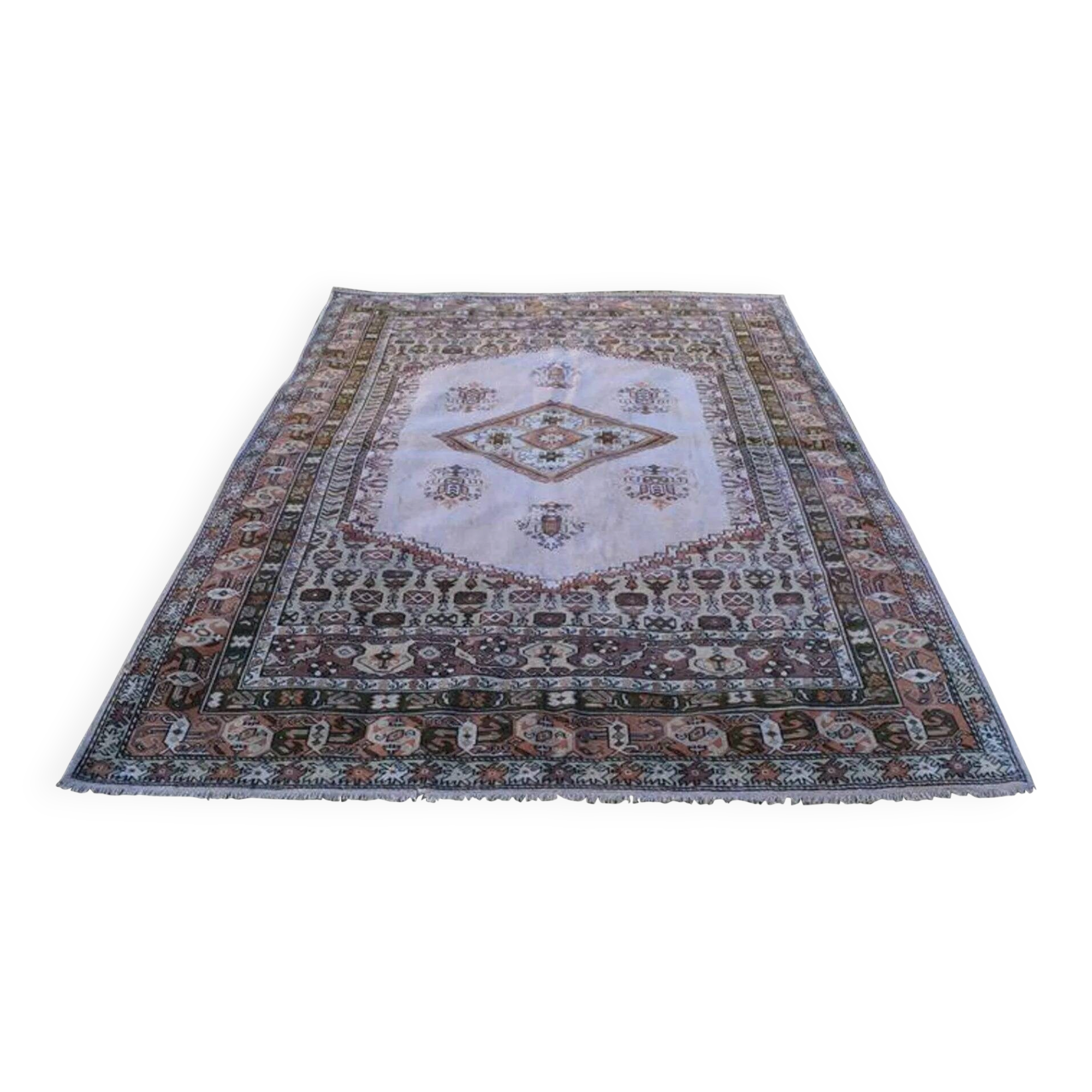 Tapis Oushak turc vintage