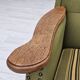 1970s, Danish highback armchair, wool, oak