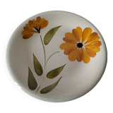 Large vintage Italian plate – hand-painted floral decoration – Primula,