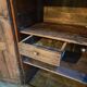 18th-century French antique cherry wood wardrobe – Rustic sideboard