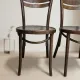 Set of 4 TON wooden dining chairs, 20th century, Czechoslovak, 90 × 46 cm