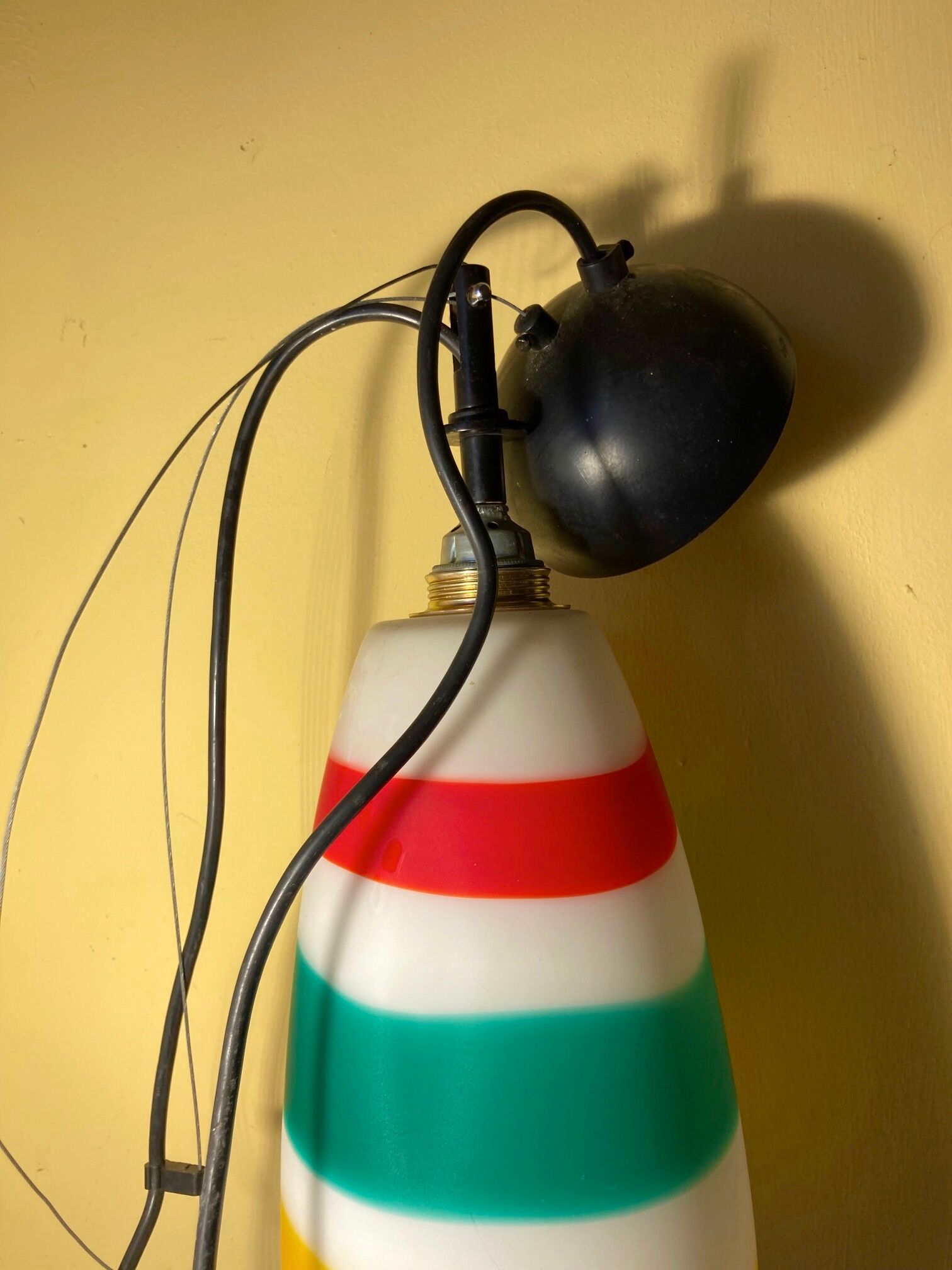 Sigaro suspension lamp by Massimo Vignelli for Venini, Italy, 1950s