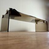 Glass coffee table from the 70s