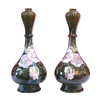 Pair of ceramic vases