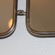 Miroir barbier triptyque 58 x 24 cm