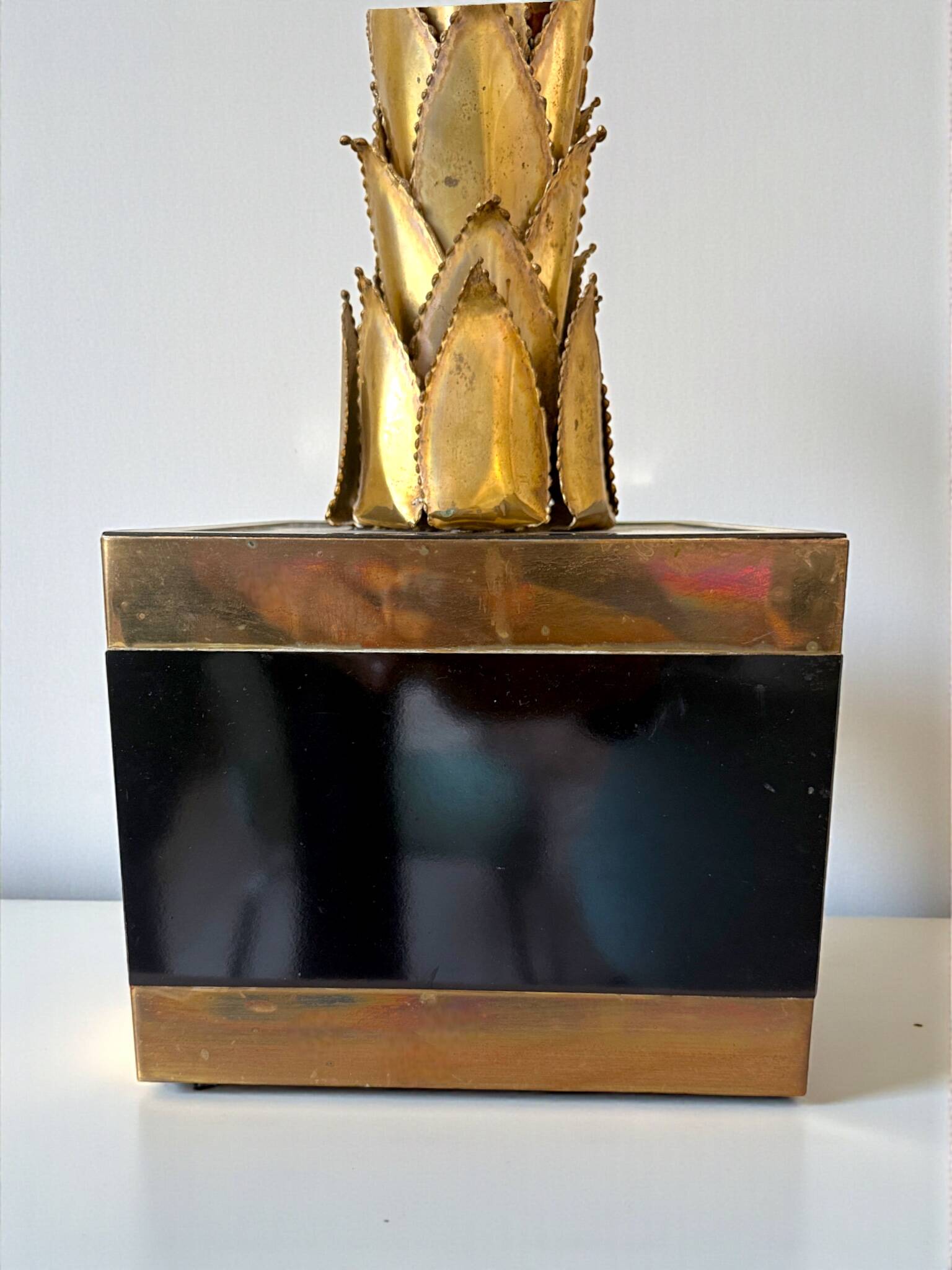 Palm Tree Lamp by Christian Techoueyres for Maison Jansen, 90 cm, 1970