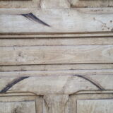Old molded separation door