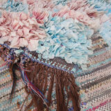 Carpet boucherouite 150 x 131 cm