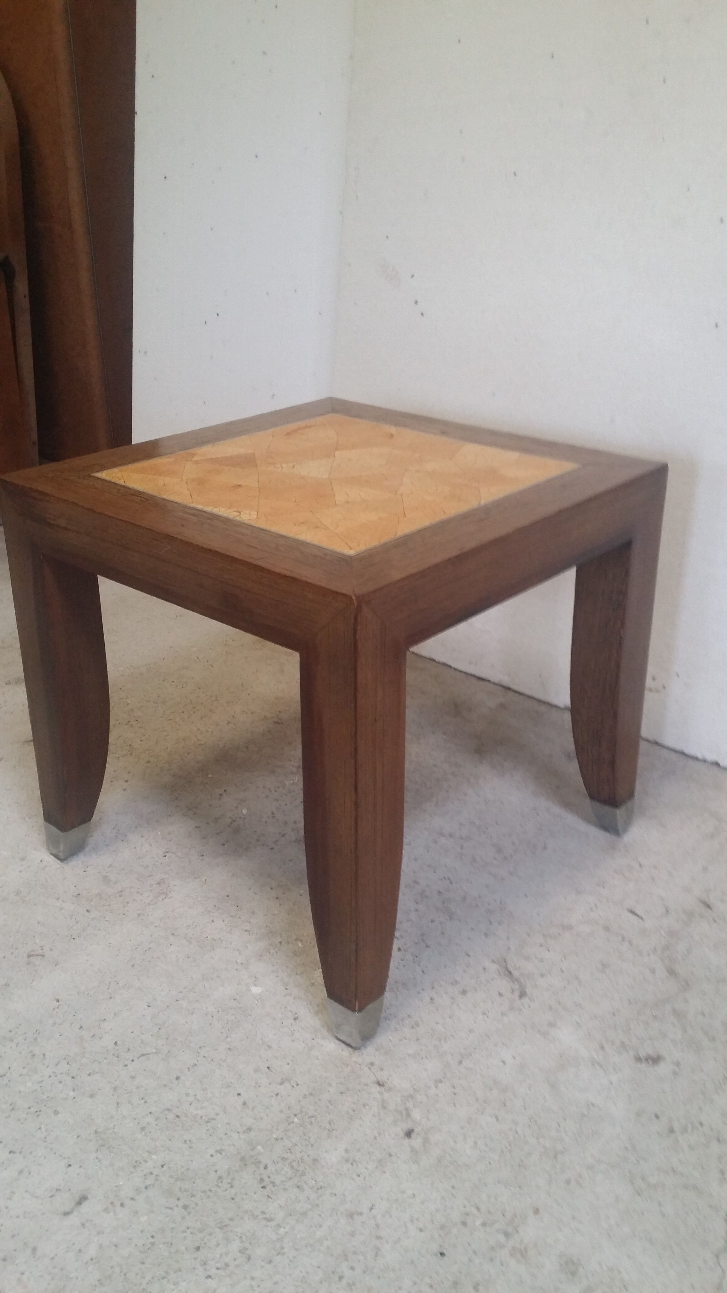 Palm wood coffee table
