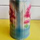 Old slip pitcher Made in France Sweet pea