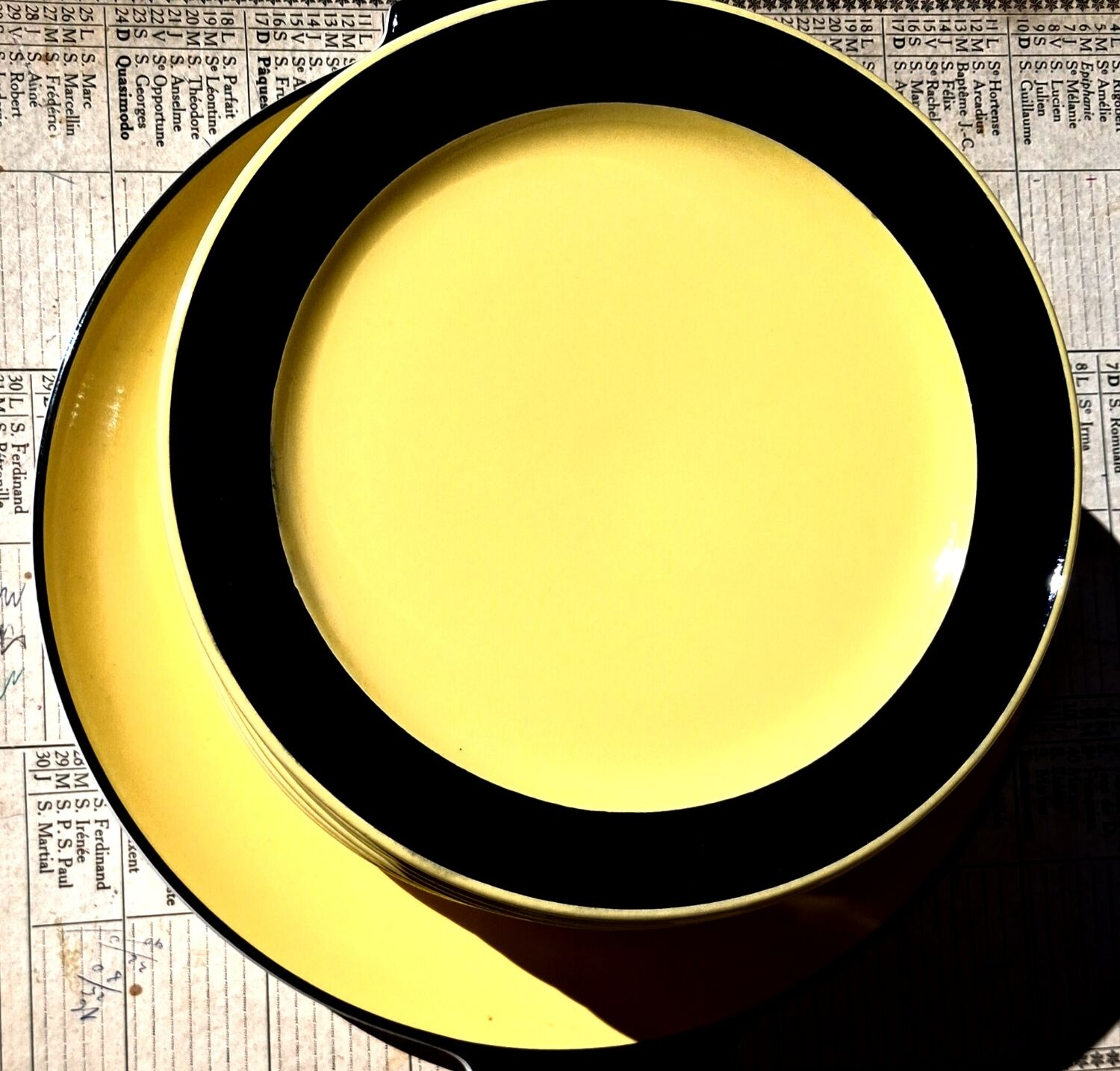 Tableware service and dish, Villeroy and Boch, 1950s 60s design