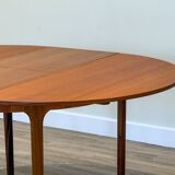 McIntosh Dunvegan Teak Dining Set – Round Extending Table & 4 Chairs (1960s