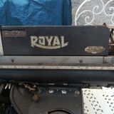 Old royal typewriter