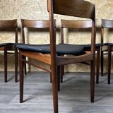 Set of 6 Henry Rosengren Hansen Model 39 Dining Chairs Rosewood
