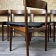 Set of 6 Henry Rosengren Hansen Model 39 Dining Chairs Rosewood