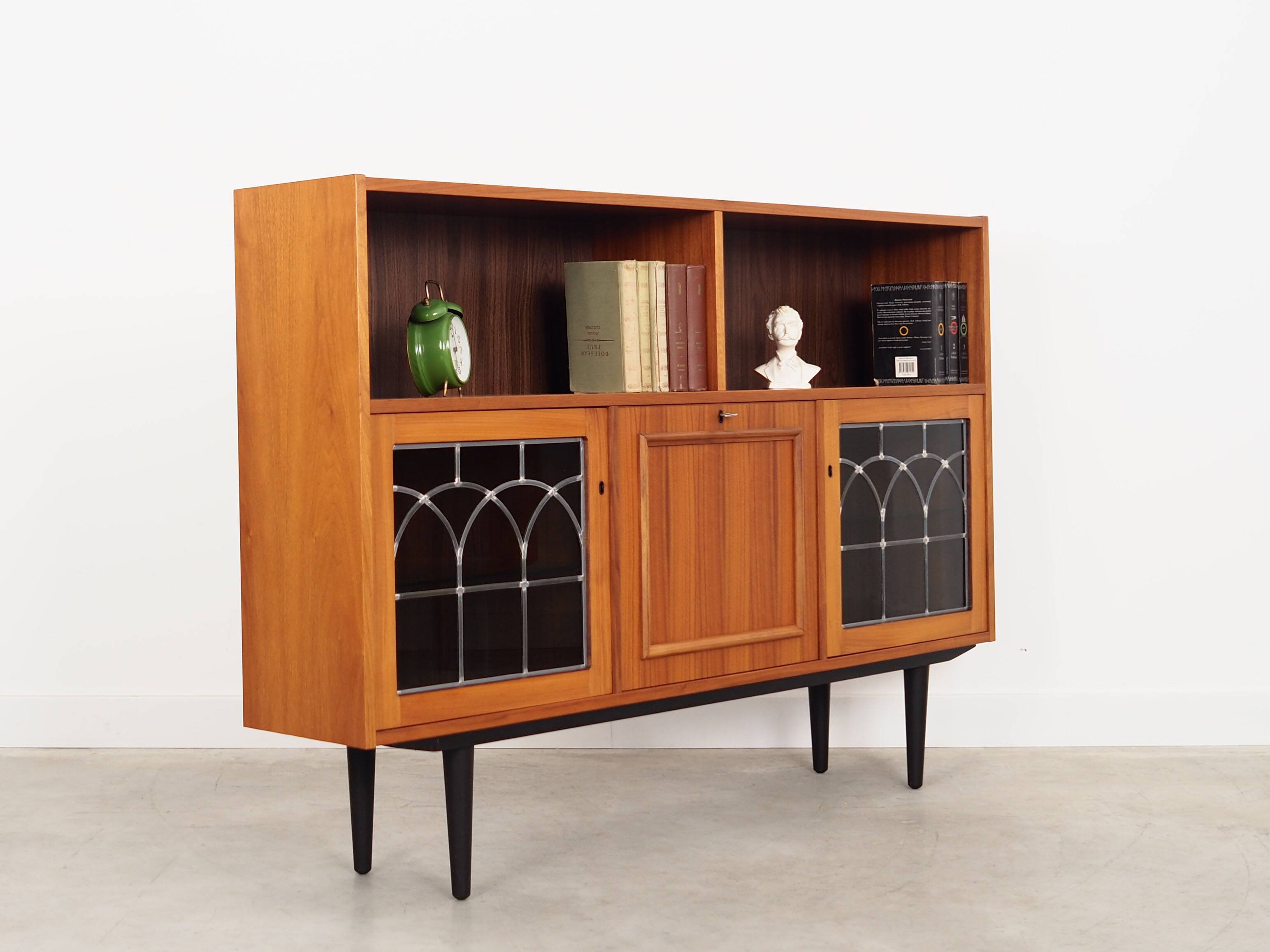 Teak bookcase, Danish design, 1970s, production: Denmark