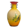 Glass vase – Handmade – Decoration – Yellow orange gradient