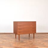Mid-Century Danish Teak Chest of Drawers by Kai Kristiansen for FM Møbler, 1960s.