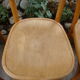 Lot of six old bistro chairs