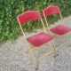 Pair of folding chairs