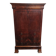 Louis Philippe secretary in oak and walnut burl.