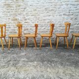 Set of 12 bistro chairs