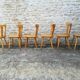 Lot de 12 chaises de bistrot