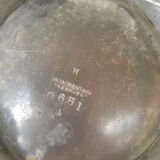 Antique Sheffield Broadhead Stamped Pewter Teapot Vintage