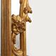 20th century large gilded baroque style mirror by Deknudt, Belgium