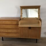 50s hairdressing dresser in ash