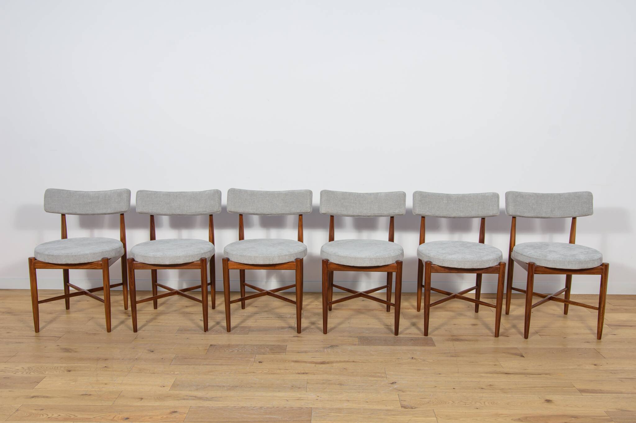 Mid-Century Teak Dining Chairs by Ib Kofod Larsen for G-Plan, 1960s.