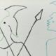 Jean Cocteau – Rare set of 3 lithographs – 1957 – Limited edition