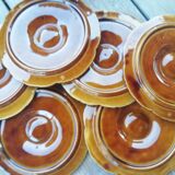 Set of oyster plates