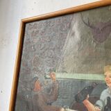 Peinture à l’huile A.Simard 1945