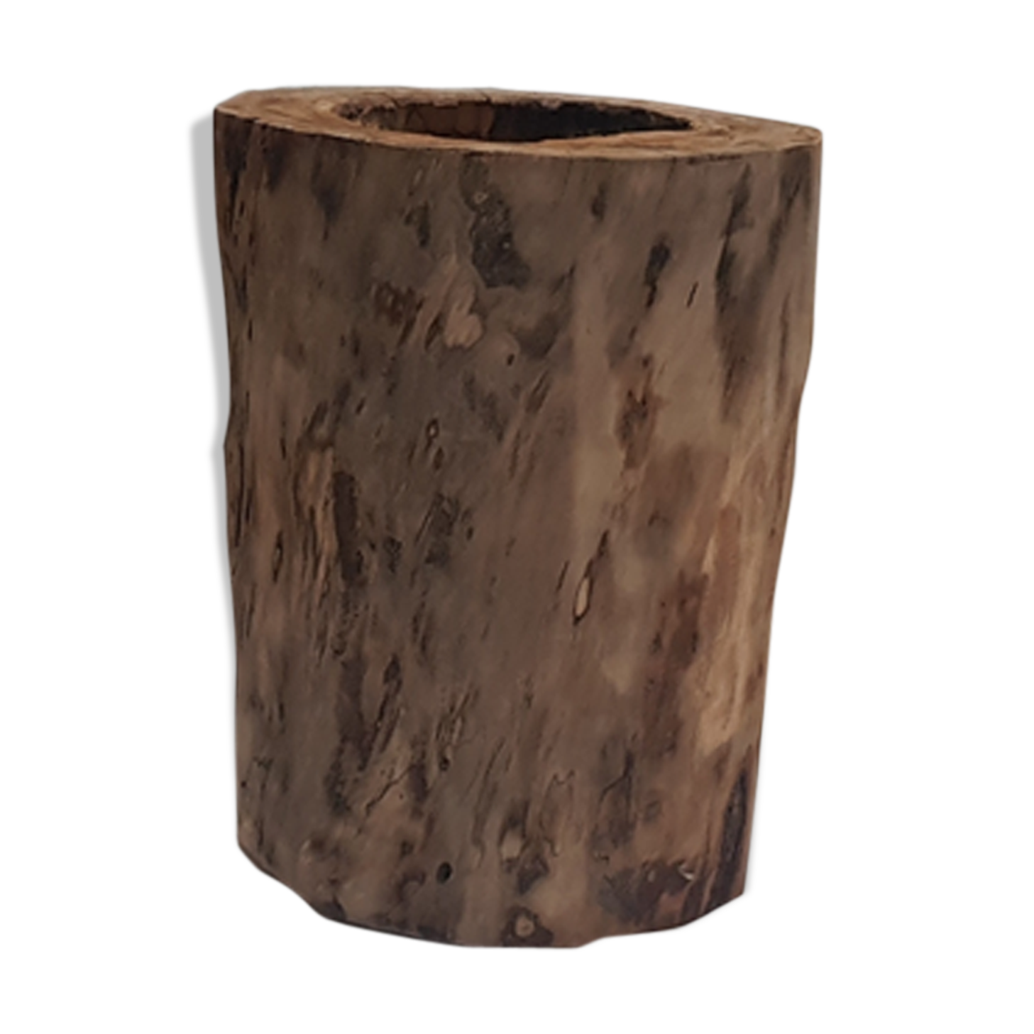 Wooden vase