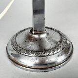 Lampe de table/lanterne Art Déco en chrome, années 1930