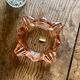 Vintage Luminarc ashtray in pink glass