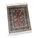 Cashmere silk carpet