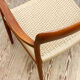 Mid century teak armrest chair by Niels O. Møller for J.L. Moller, Model 56, Denmark, 1950s