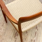 Mid century teak armrest chair by Niels O. Møller for J.L. Moller, Model 56, Denmark, 1950s